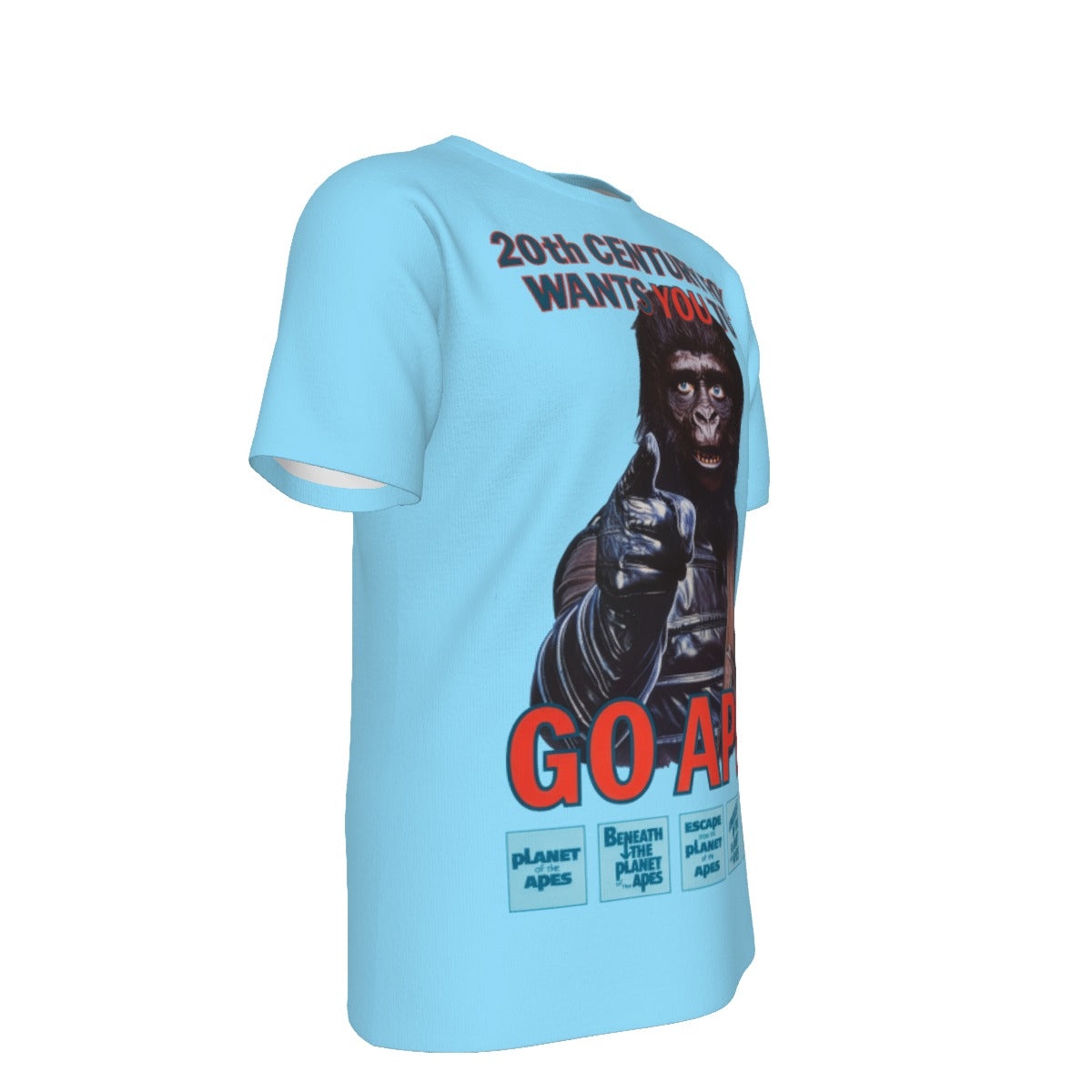 GO APE All Over Print Shirt & Tank Top -PLANET OF THE APES MOVIE POSTER