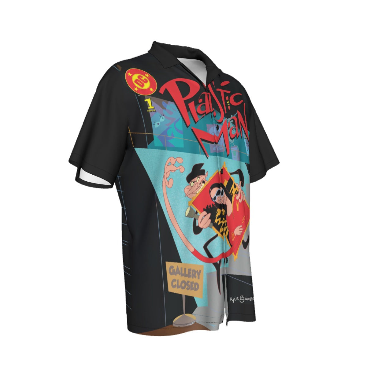 PLASTIC MAN 1 V4 ALL OVER PRINT SHIRT AND TANK TOP
