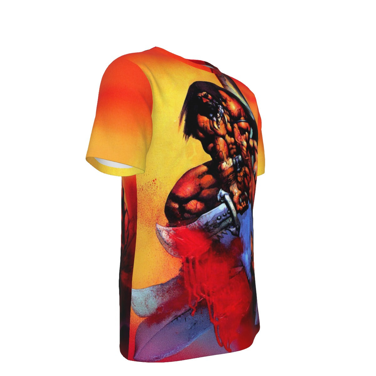 CONAN PIN UP OVER PRINT SHIRT AND TANK TOP - BISLEY ART