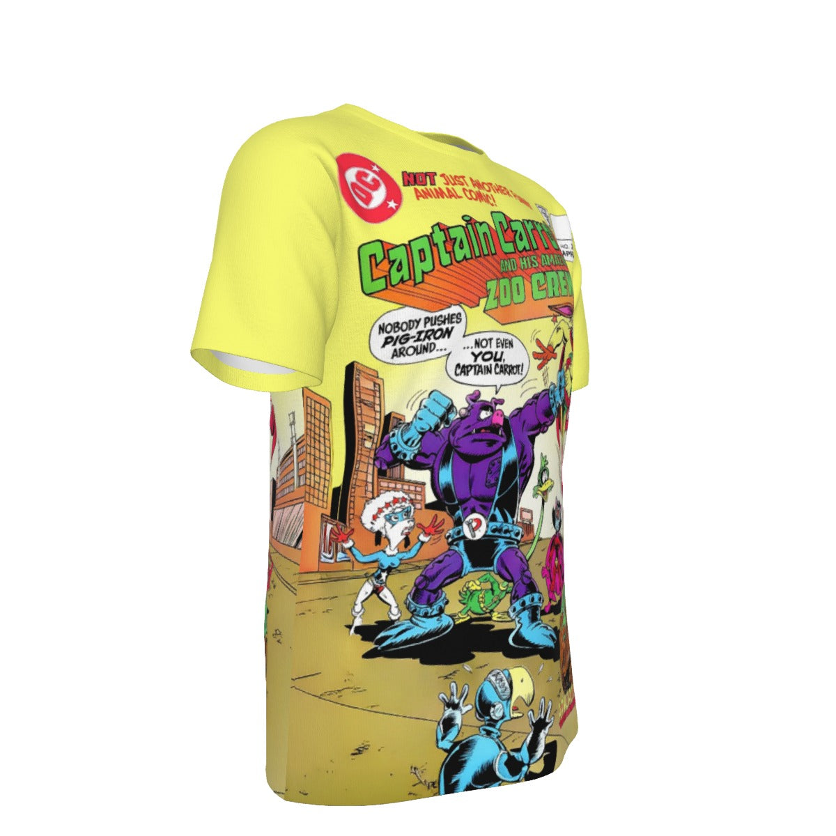CAPTAIN CARROT AND THE AMAZING ZOO CREW 2 OVER PRINT SHIRT AND TANK TOP