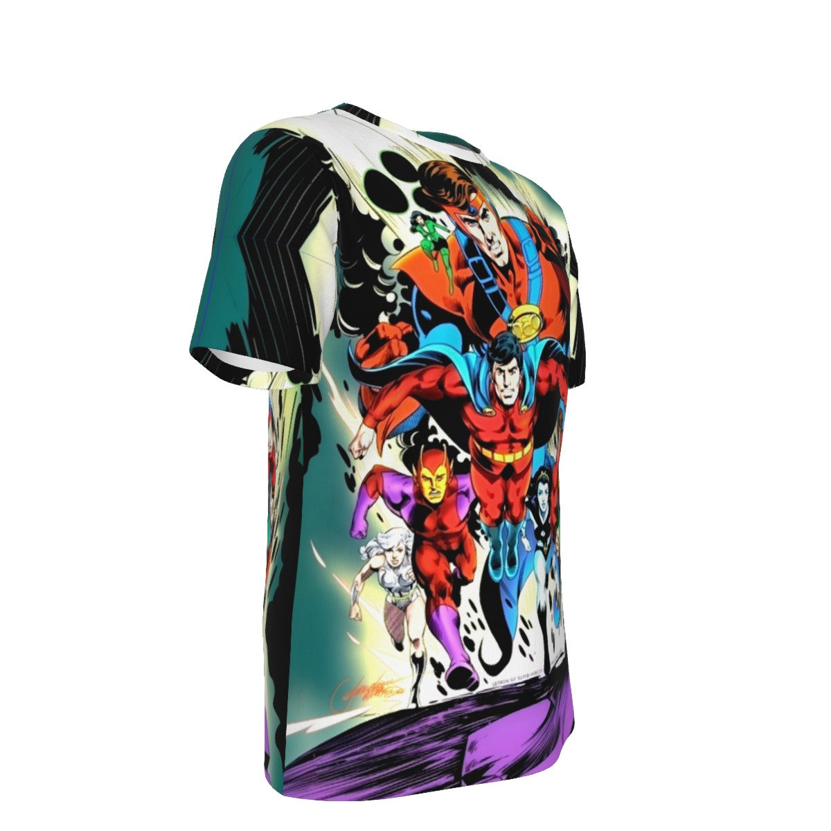 LEGION PINUP BY NEAL ADAMS ALL OVER PRINT SHIRT AND TANK TOP
