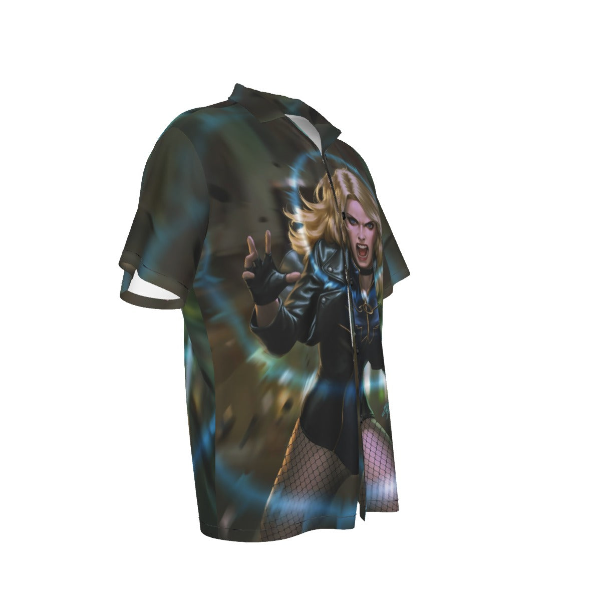 BLACK CANARY SONIC CRY ALL OVER PRINT SHIRT AND TANK TOP