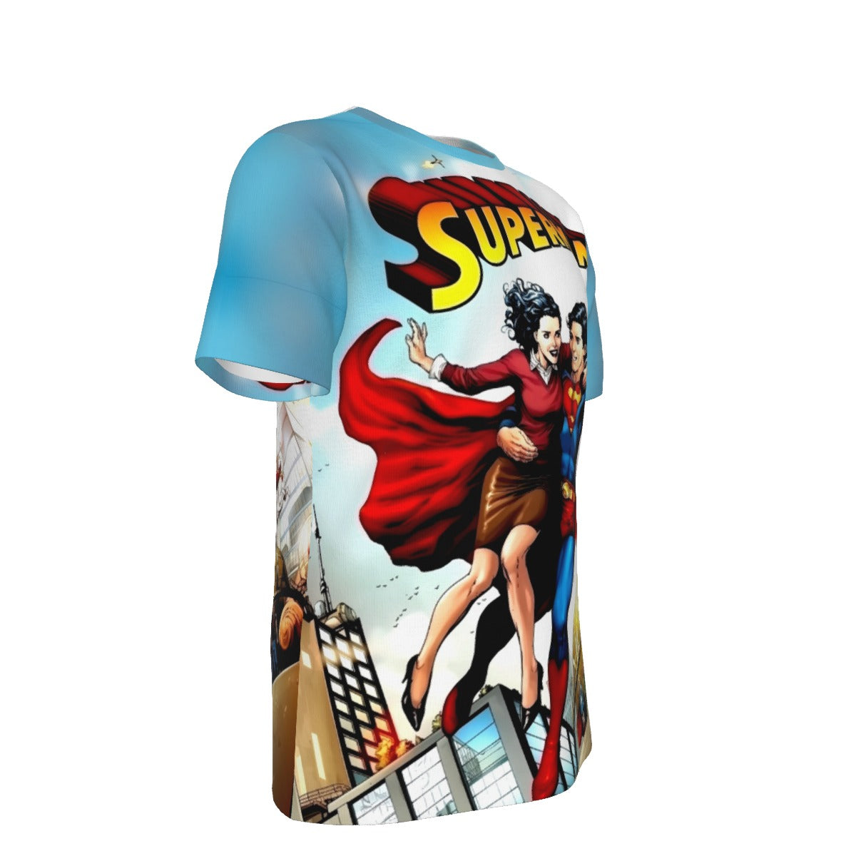 SUPERMAN 700 ALL OVER PRINT SHIRT AND TANK TOP