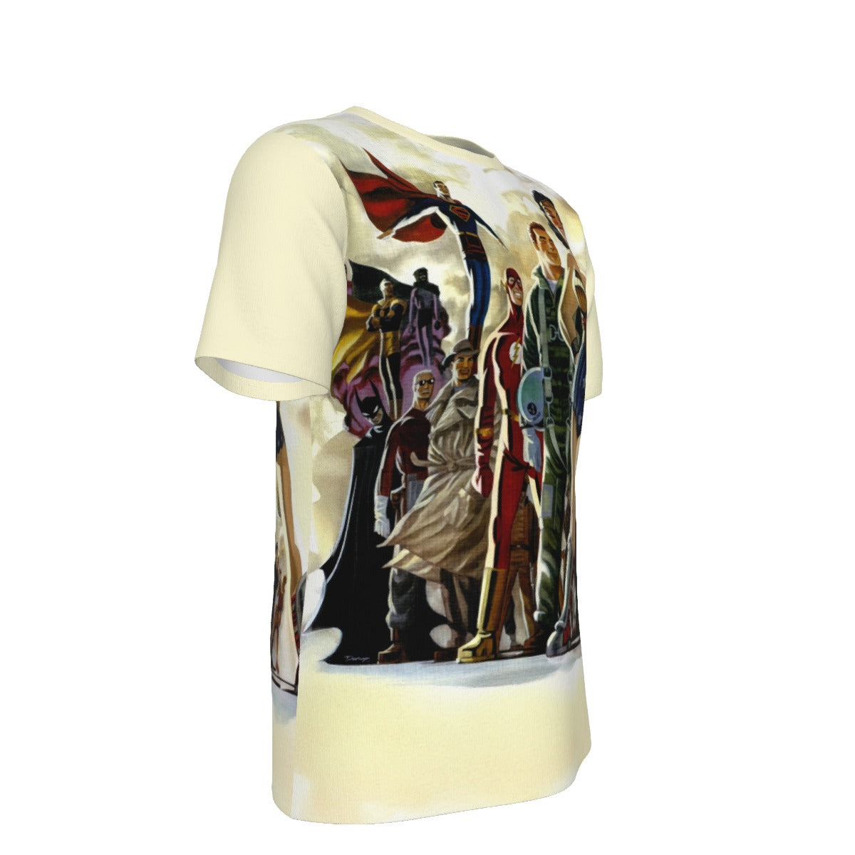 DC UNIVERSE All Over Print Shirt &amp; Tank Top -DARWYN COOKE