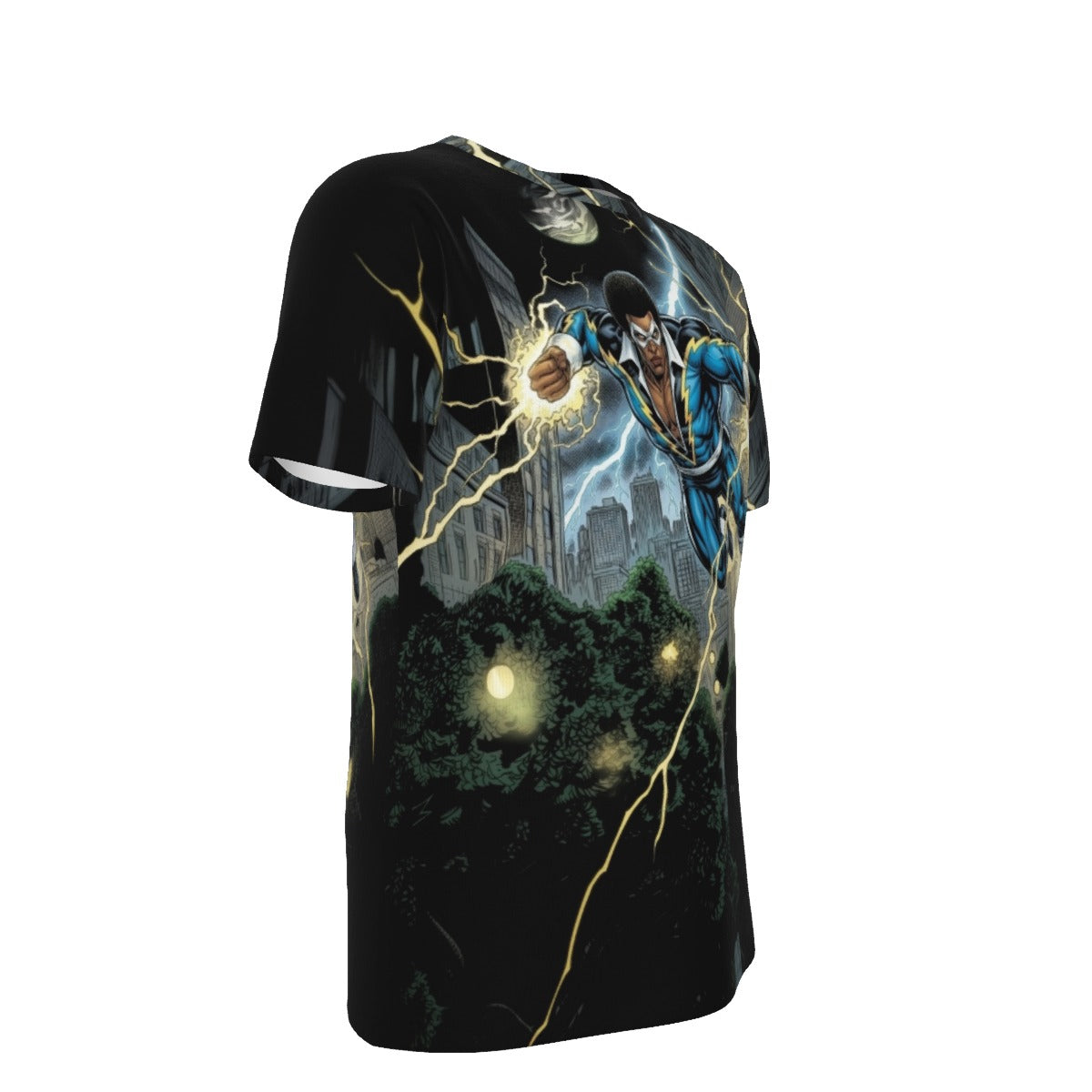 BLACK LIGHTNING GO All Over Print Shirt & Tank Top