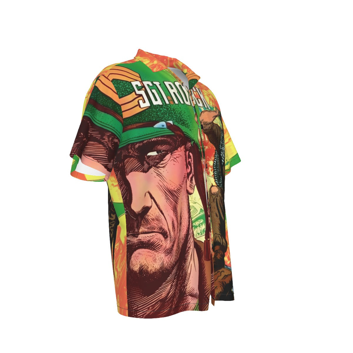 SGT ROCK TRIBUTE SHIRT ALL OVER PRINT SHIRT AND TANK TOP
