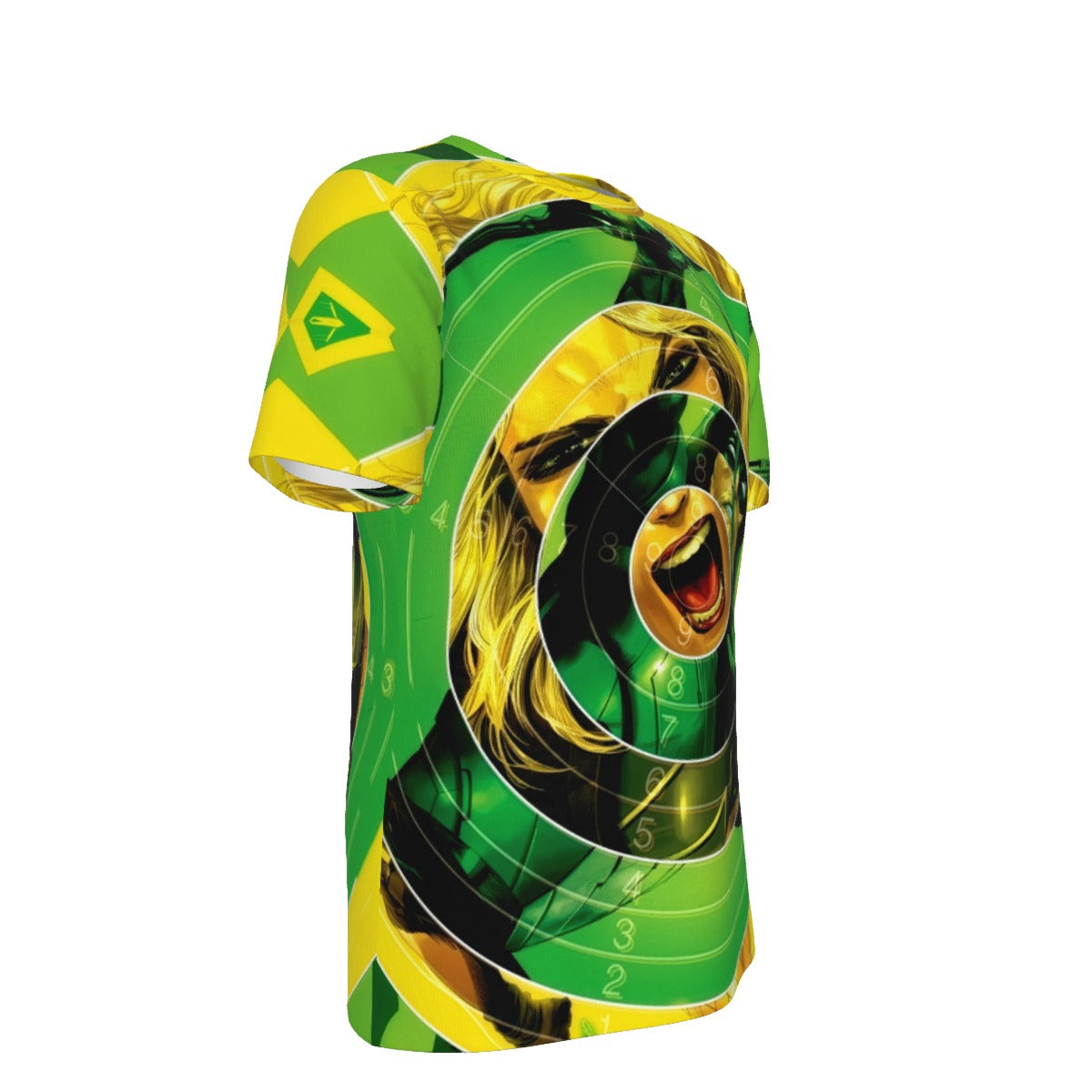 GREEN ARROW BLACK CANARY CRY ALL OVER PRINT SHIRT AND TANK TOP