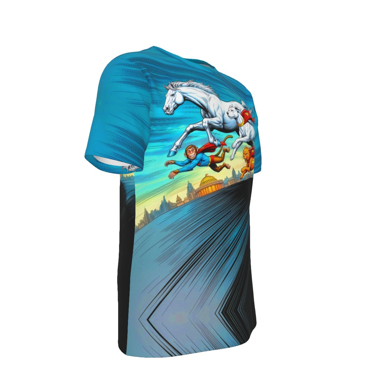 SUPER PETS GO All Over Print Shirt & Tank Top - ORIGINAL ART