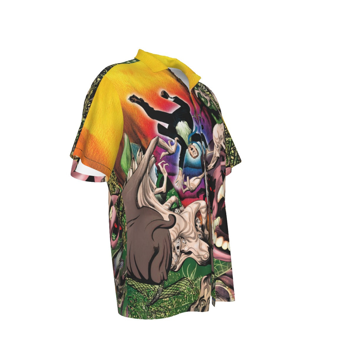 CREEPY STEVE DITKO PIN UP ALL OVER PRINT SHIRT AND TANK TOP