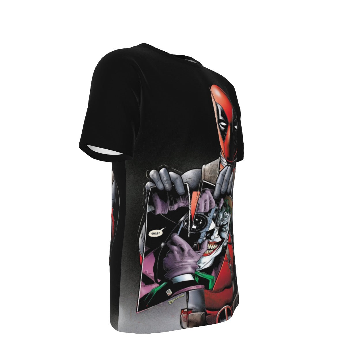 DEADPOOL JOKER RIP All Over Print Shirt & Tank Top - BRAIN BOLLAND ART