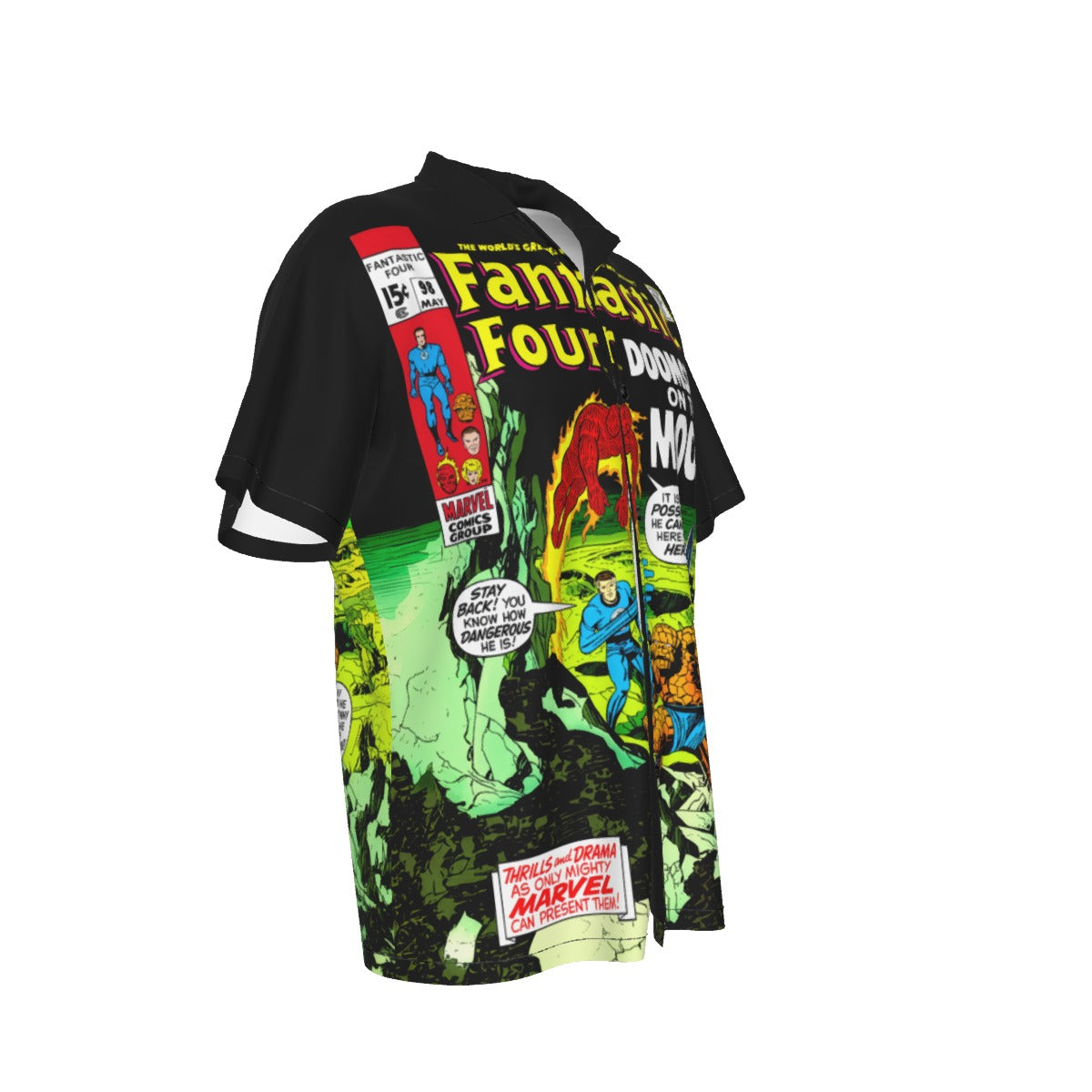 FANTASTIC FOUR 95 ALL OVER PRINT SHIRT AND TANK TOP