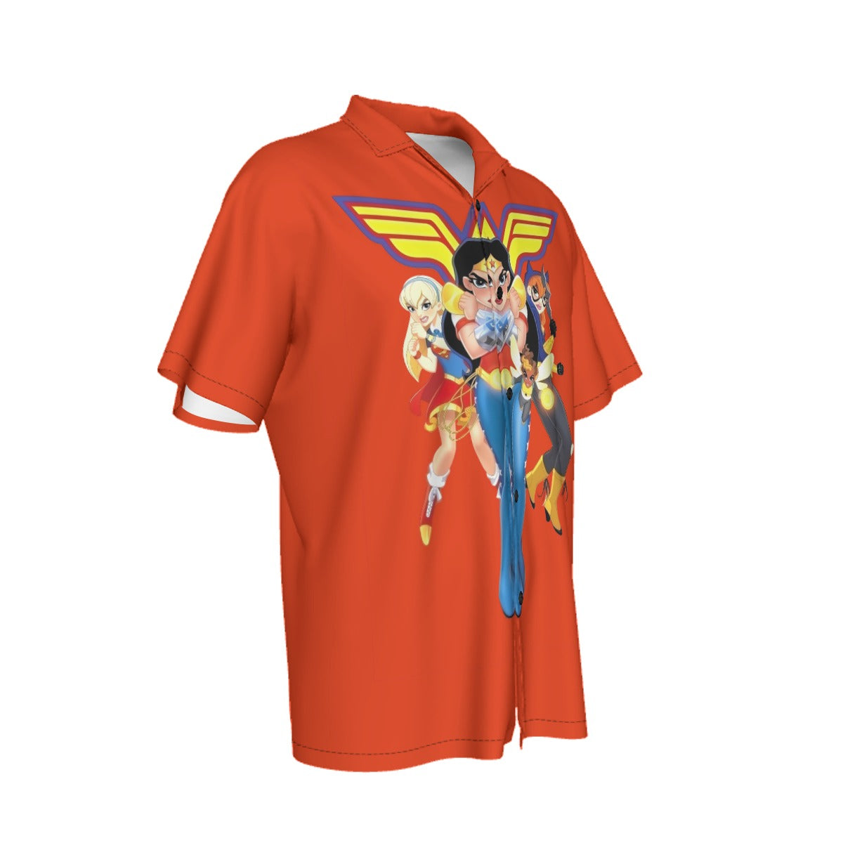 DC SUPERHERO GIRLS 1 ALL OVER PRINT SHIRT AND TANK TOP- WONDER WOMAN