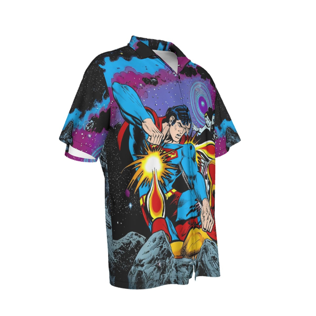 SUPERBOY 222 PIN UP OVER PRINT SHIRT AND TANK TOP - SUPERBOY