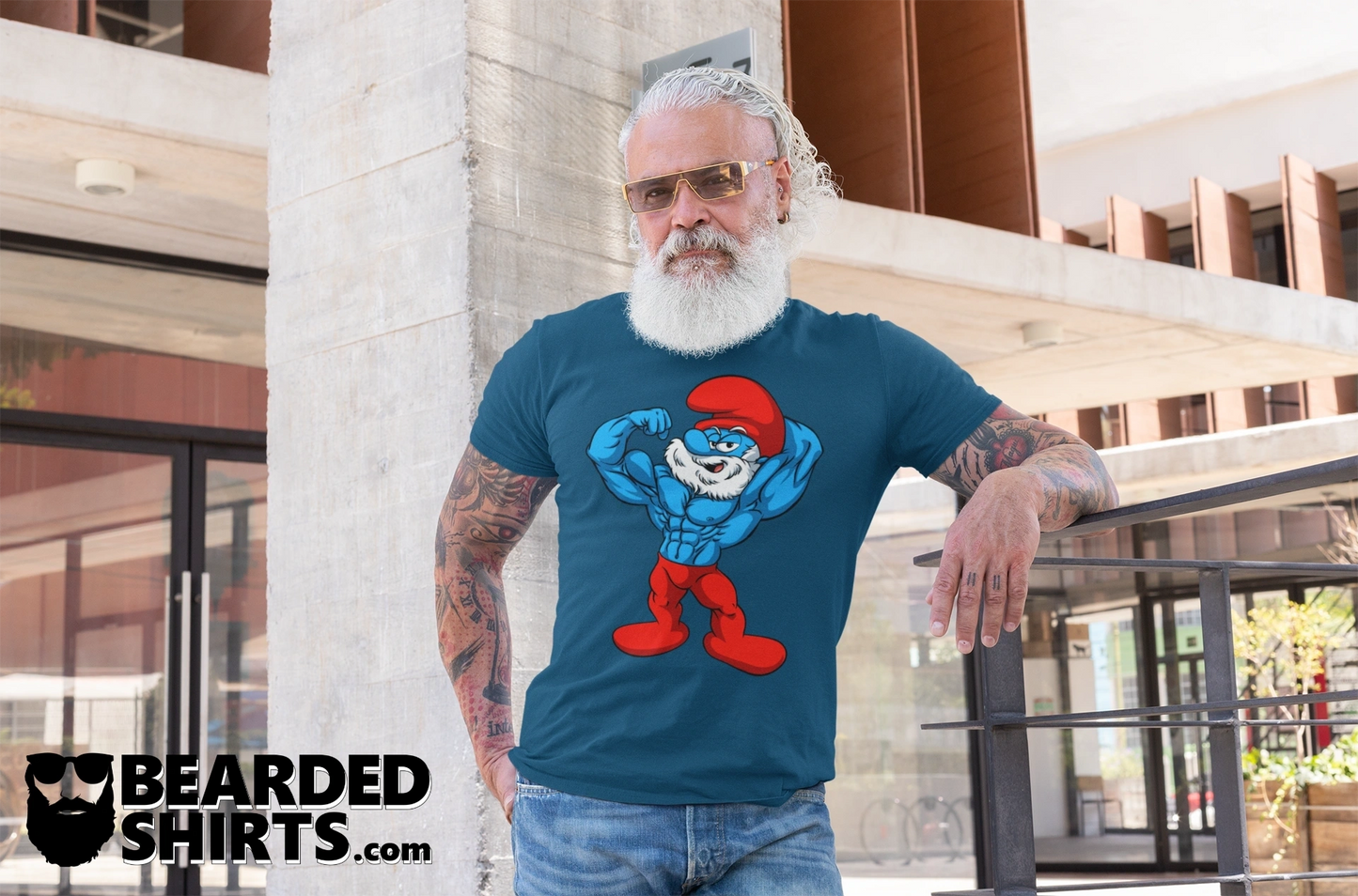MUSCLE PAPA SMURF