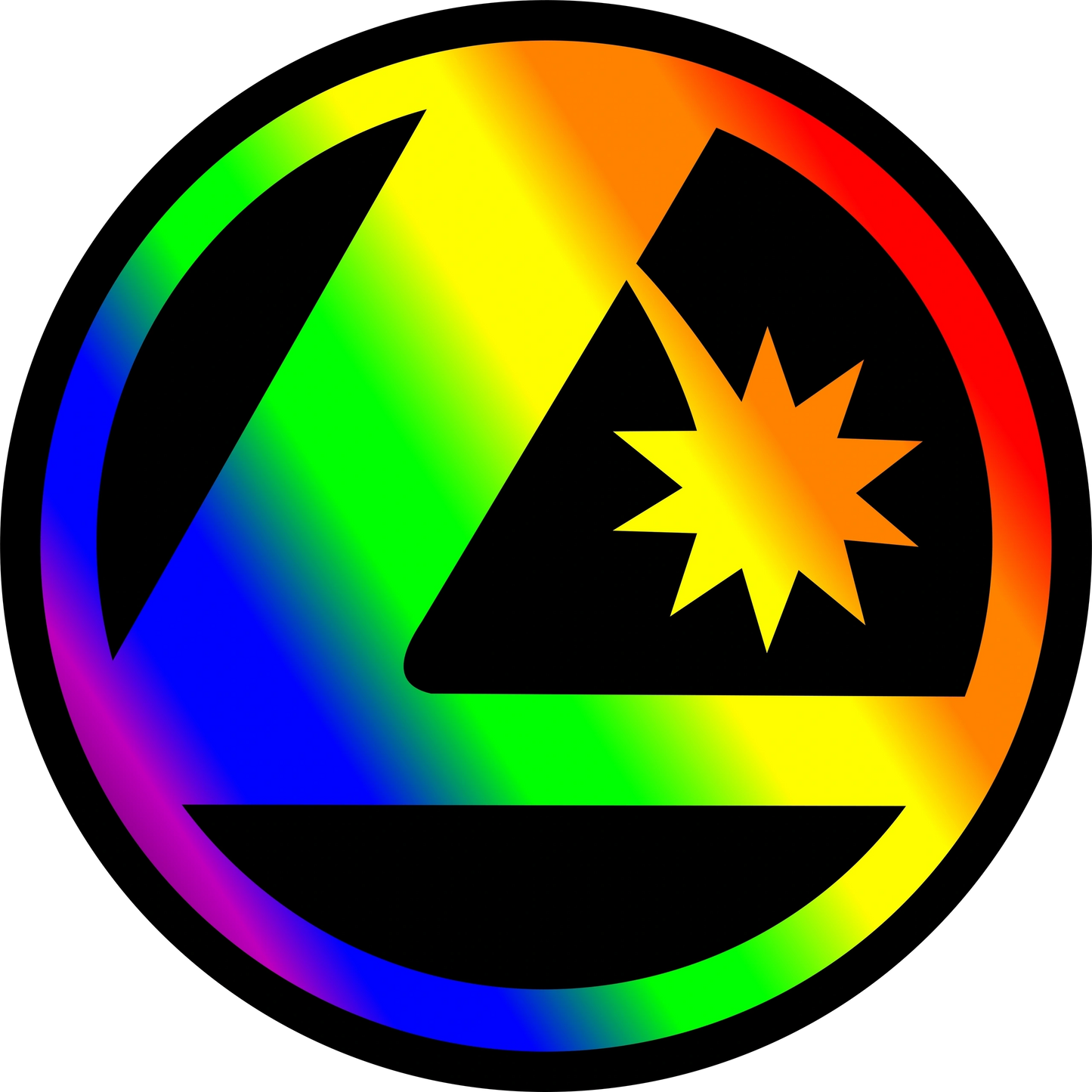 Legion Pride Rainbow Logo Mug