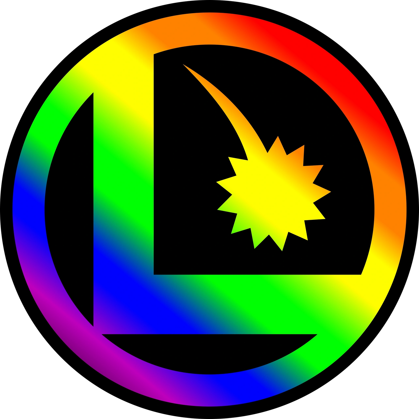 Legion Pride Rainbow Logo Mug