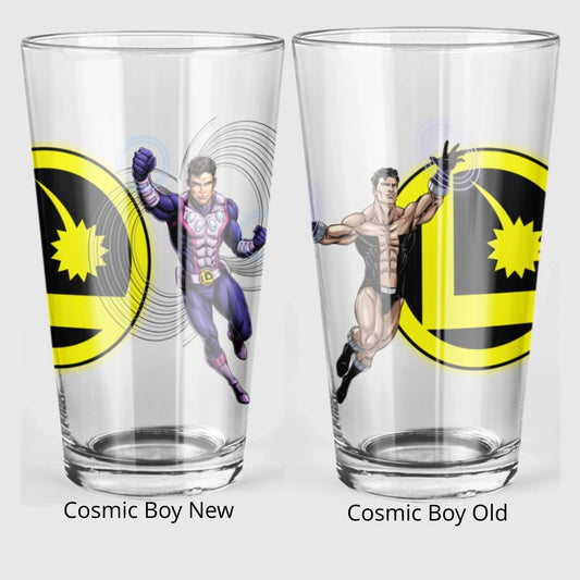 COSMIC BOY Pint Glass (free shipping)
