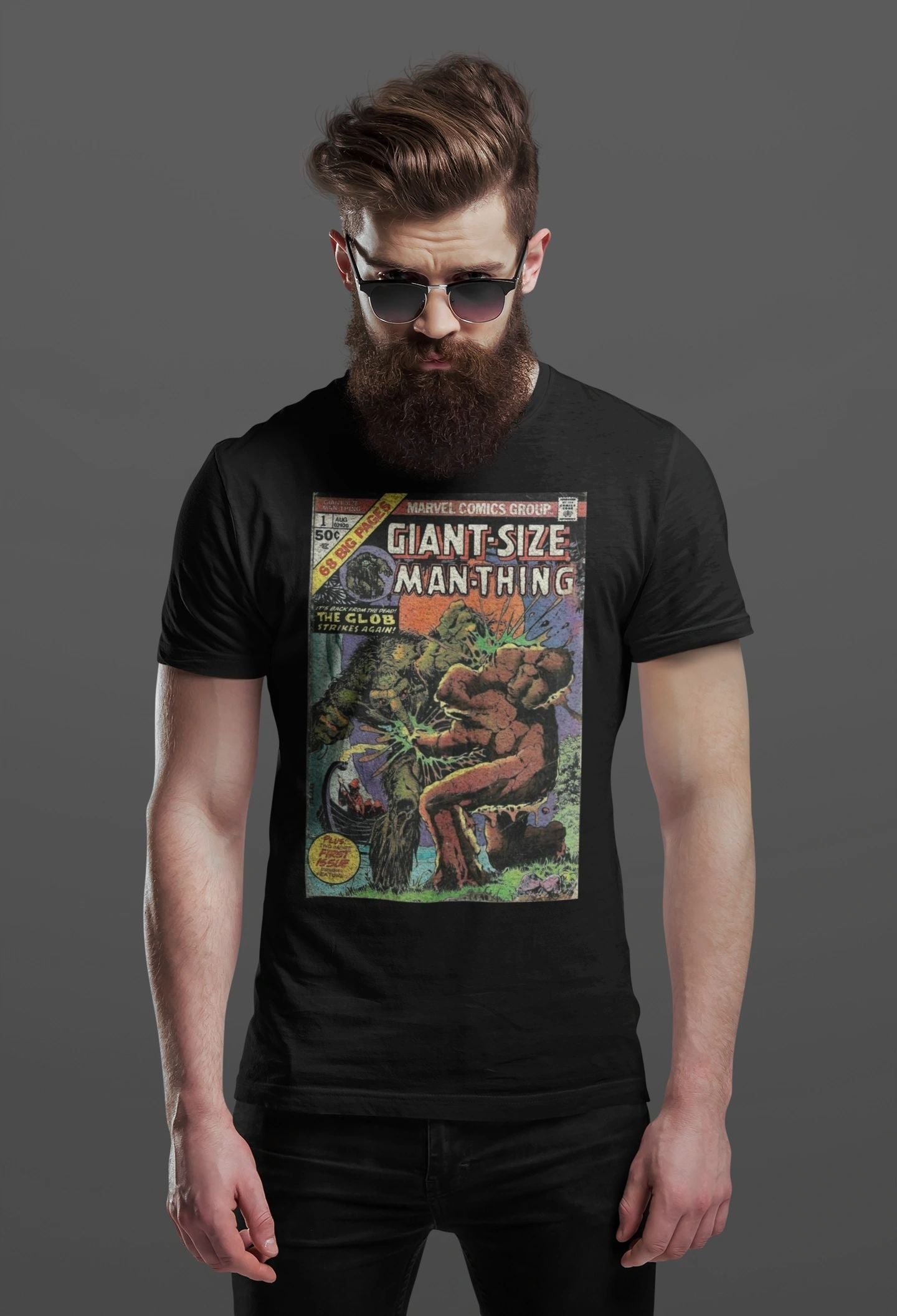 Cover shirts GIANT SIZED MAN THING