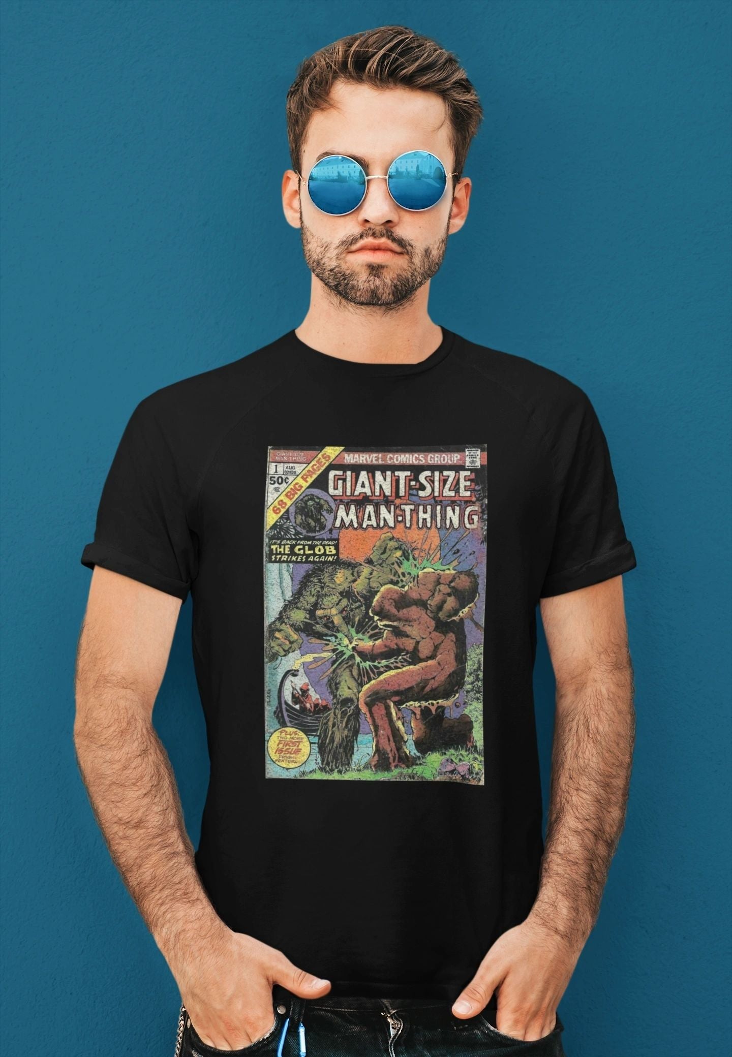 Cover shirts GIANT SIZED MAN THING