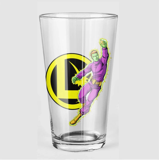 BRAINIAC 5 Pint Glass (with Free Shipping)