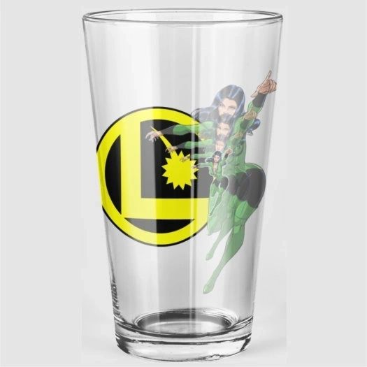 SHRINKING VIOLET PINT GLASS