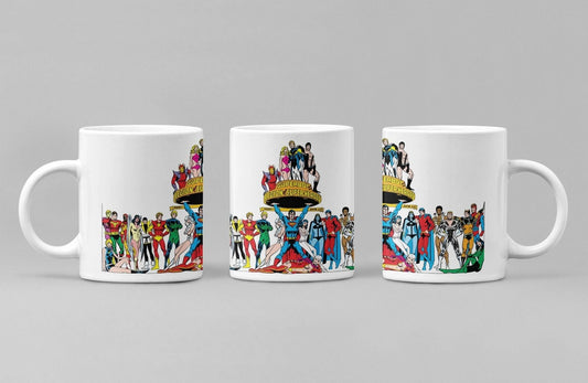 SUPERBOY AND THE LEGION Anniversary Mugs