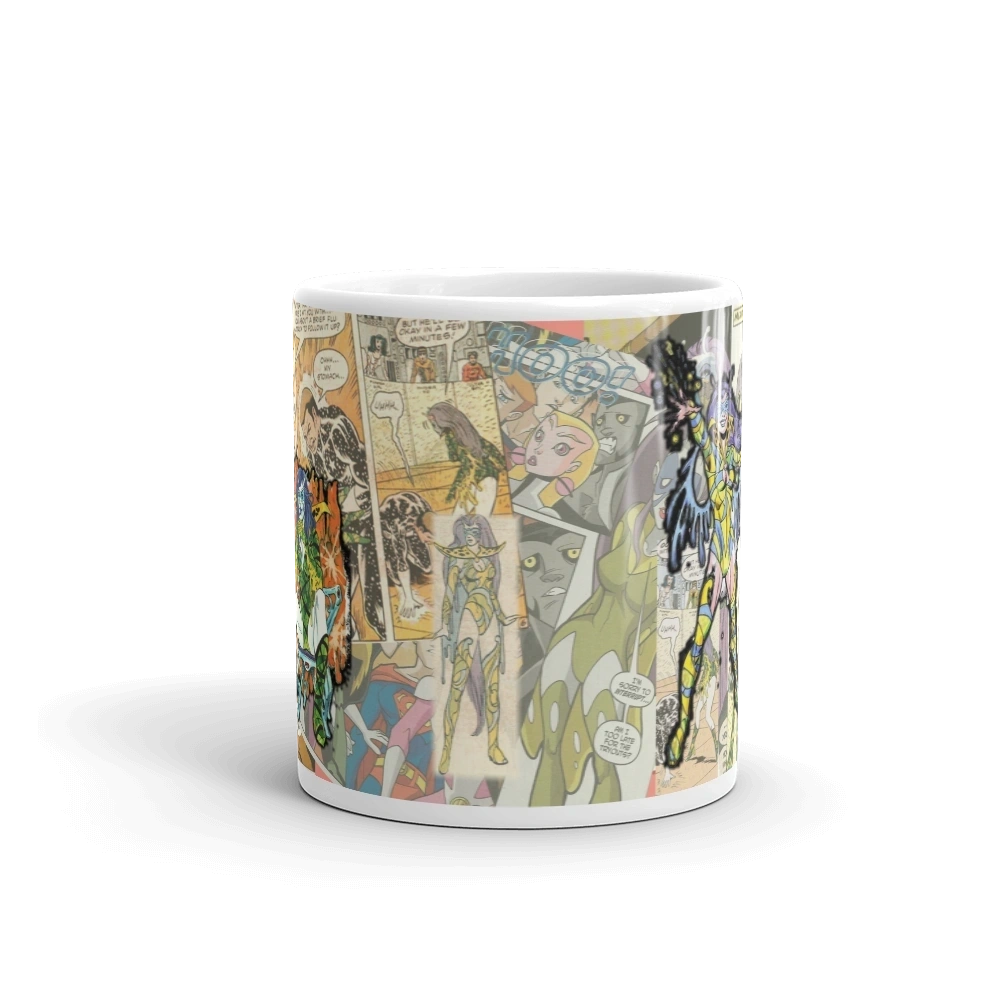 Infectious Lass Collage Anniversary Mugs