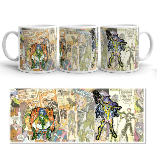 Infectious Lass Collage Anniversary Mugs