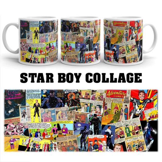 STARBOY Collage Anniversary Mugs