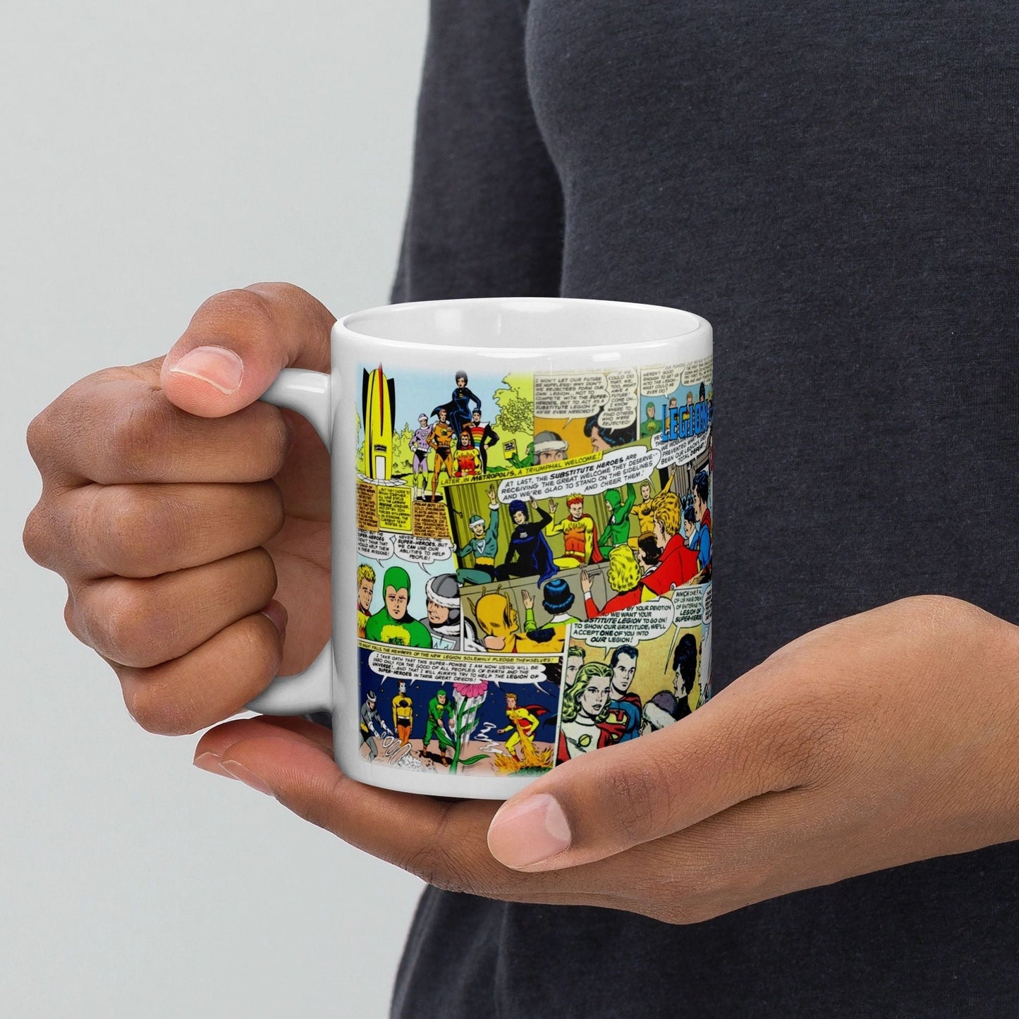 Legion of Substitute Collage Anniversary Mugs