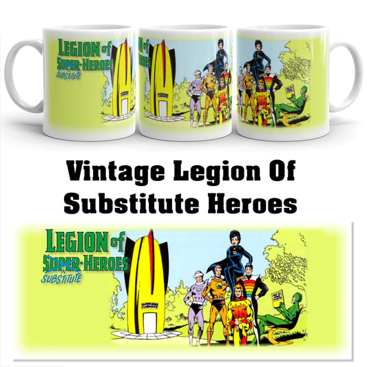Vintage Legion of Substitute Anniversary Mugs