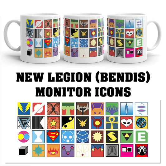 Legion Icons (Bendis) Anniversary Mugs