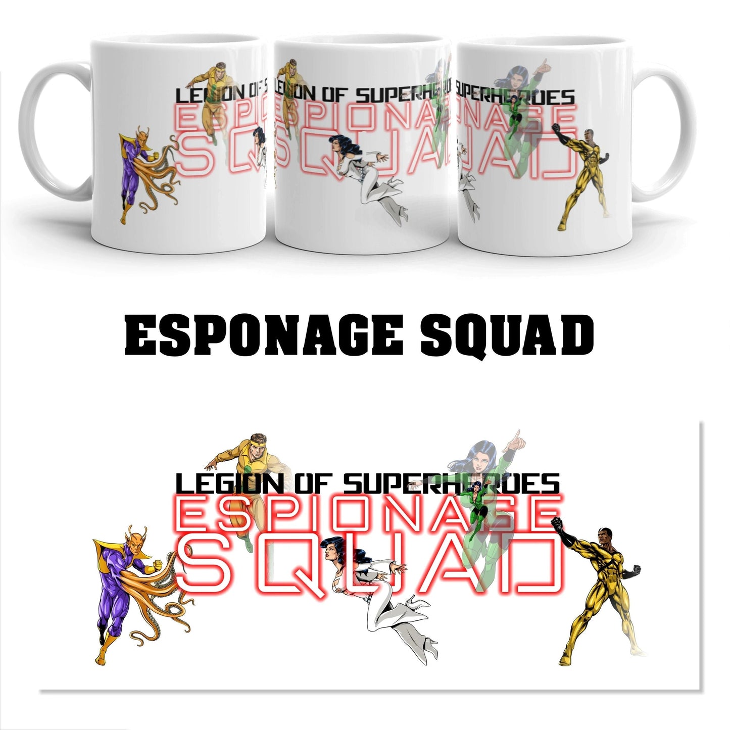 ESPONAGE SQUAD Anniversary Mugs