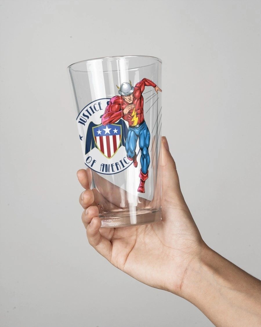 FLASH (JSA) READY Pint Glass (with Free Shipping)