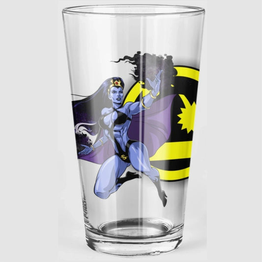 Shadow Lass Pint Glass (with Free Shipping)