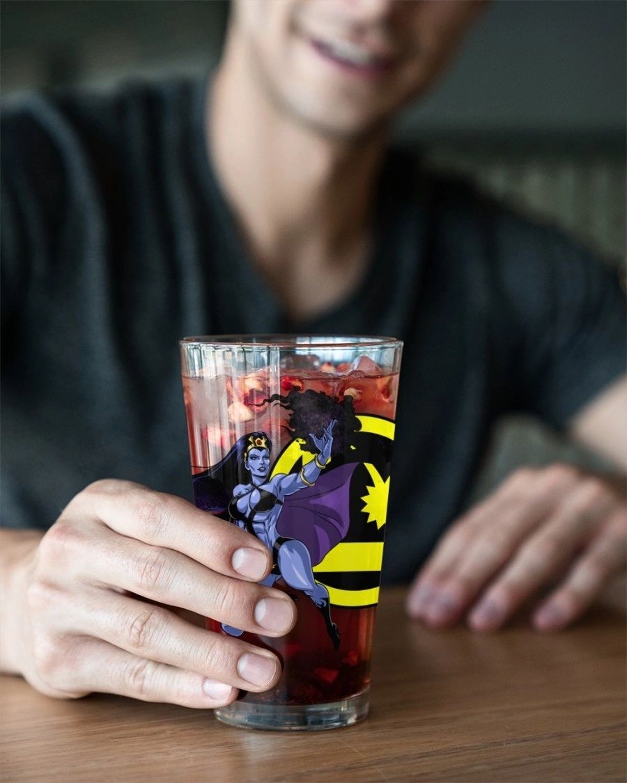 Shadow Lass Pint Glass (with Free Shipping)