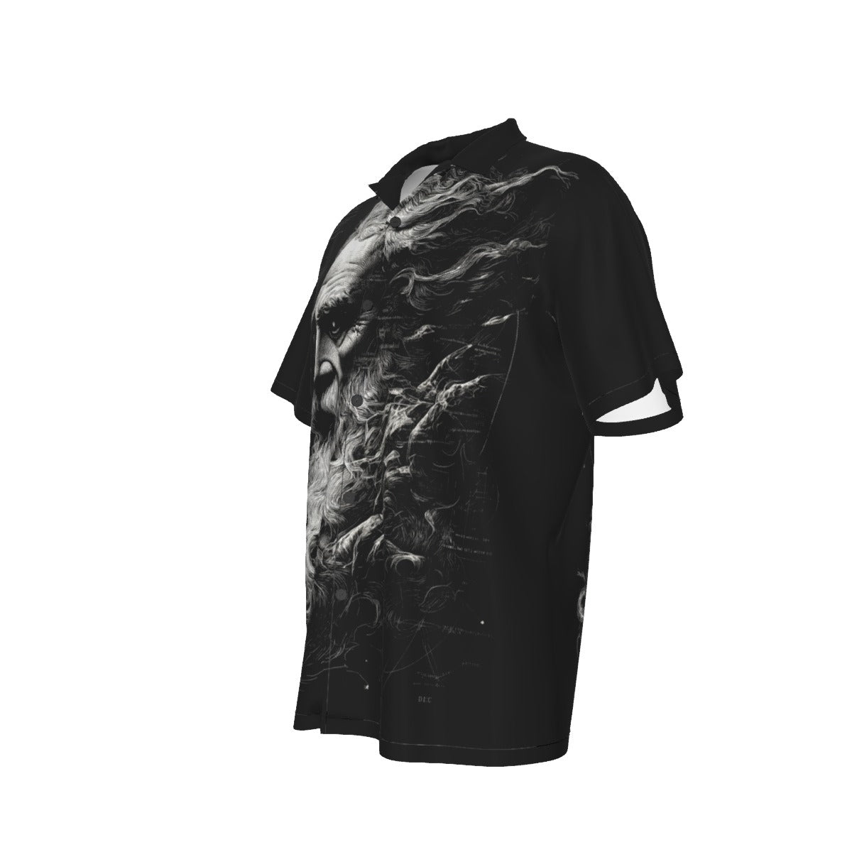 THE DAVINCI BEARD ALL OVER PRINT SHIRT AND TANK TOP -ORIGINAL ART