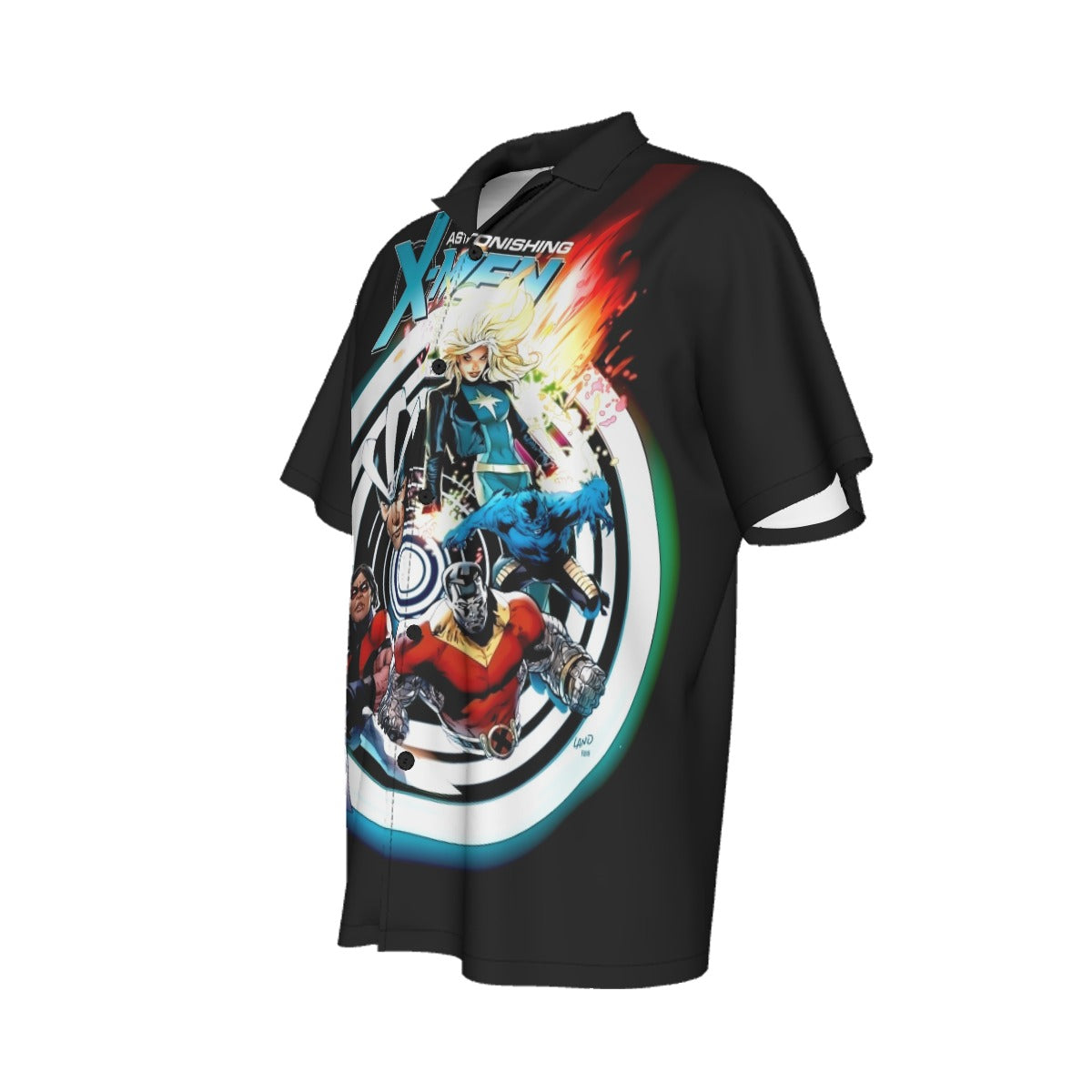 ASTONISHING XMEN 14 v3 PIN UP ALL OVER PRINT SHIRT AND TANK TOP - DAZZLER