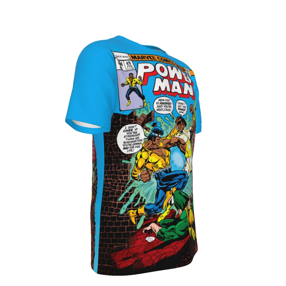 LUKE CAGE POWERMAN 49  Over Print Shirt & Tank Top