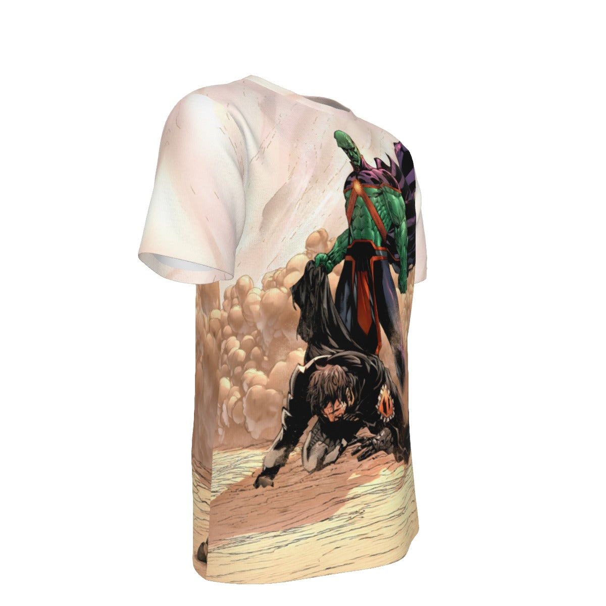 BATMAN WONDER WOMAN 3 All Over Print Shirt & Tank Top - FLASH - MARTIAN MANHUNTER PAGE