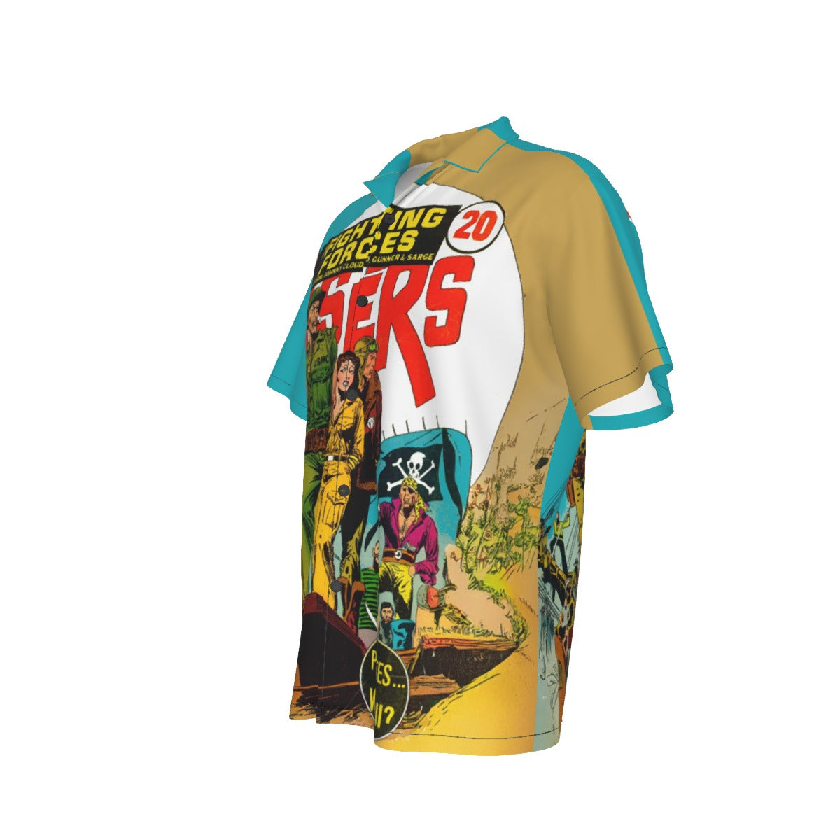 OUR FIGHTING FORCES 139 OVER PRINT SHIRT AND TANK TOP- THE LOSERS