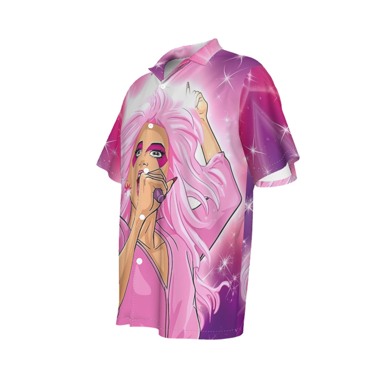 JEM SINGS ALL OVER PRINT SHIRT AND TANK