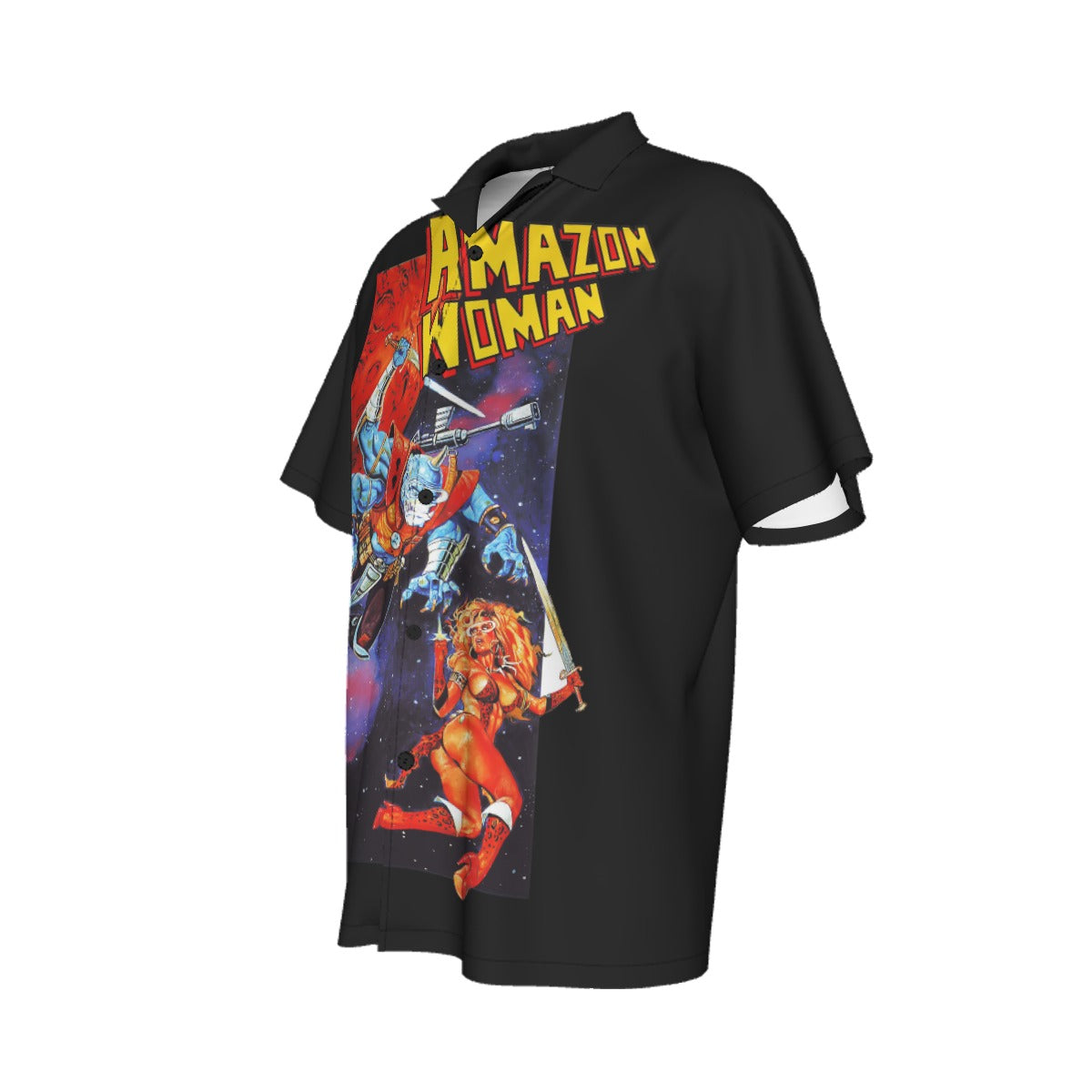 AMAZON WOMAN 2 ALL OVER PRINT SHIRT AND TANK TOP - Tom Simonton ART