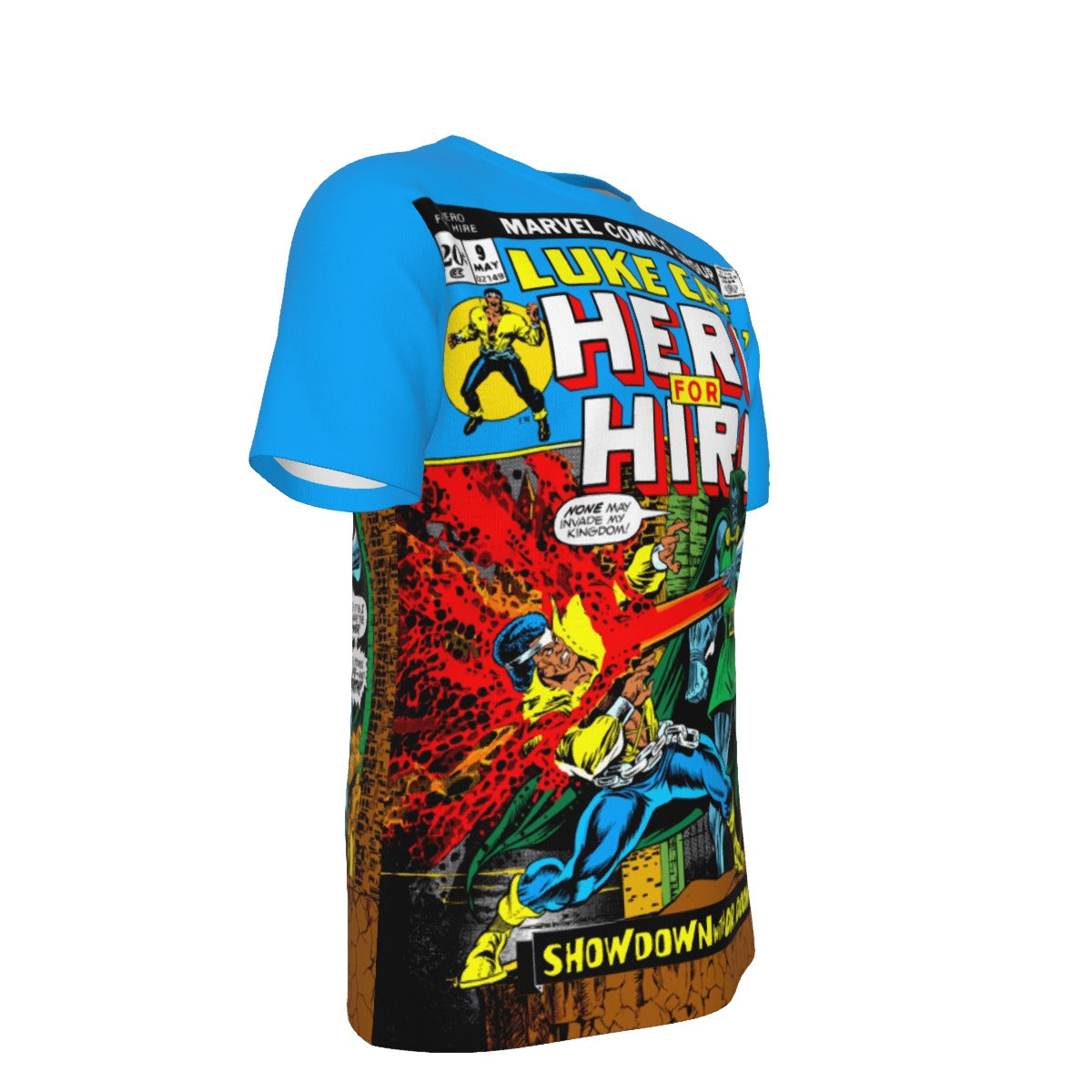 LUKE CAGE POWERMAN 19  Over Print Shirt & Tank Top