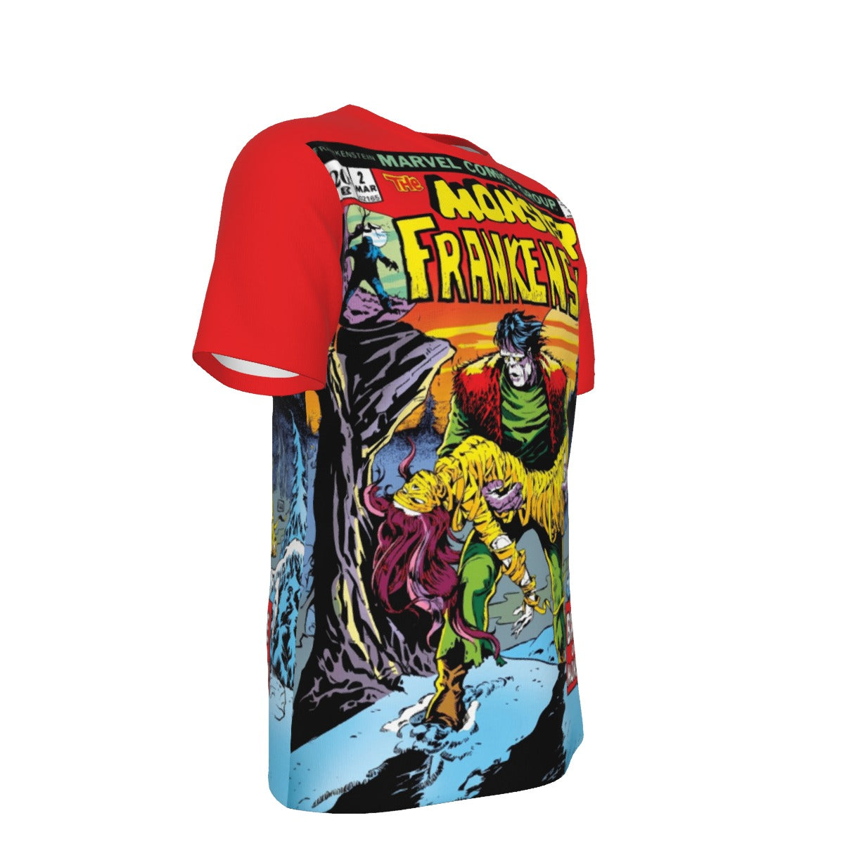 MONSTER OF FRANKENSTEIN 2 All Over Print Shirt & Tank Top - PLOOG ART