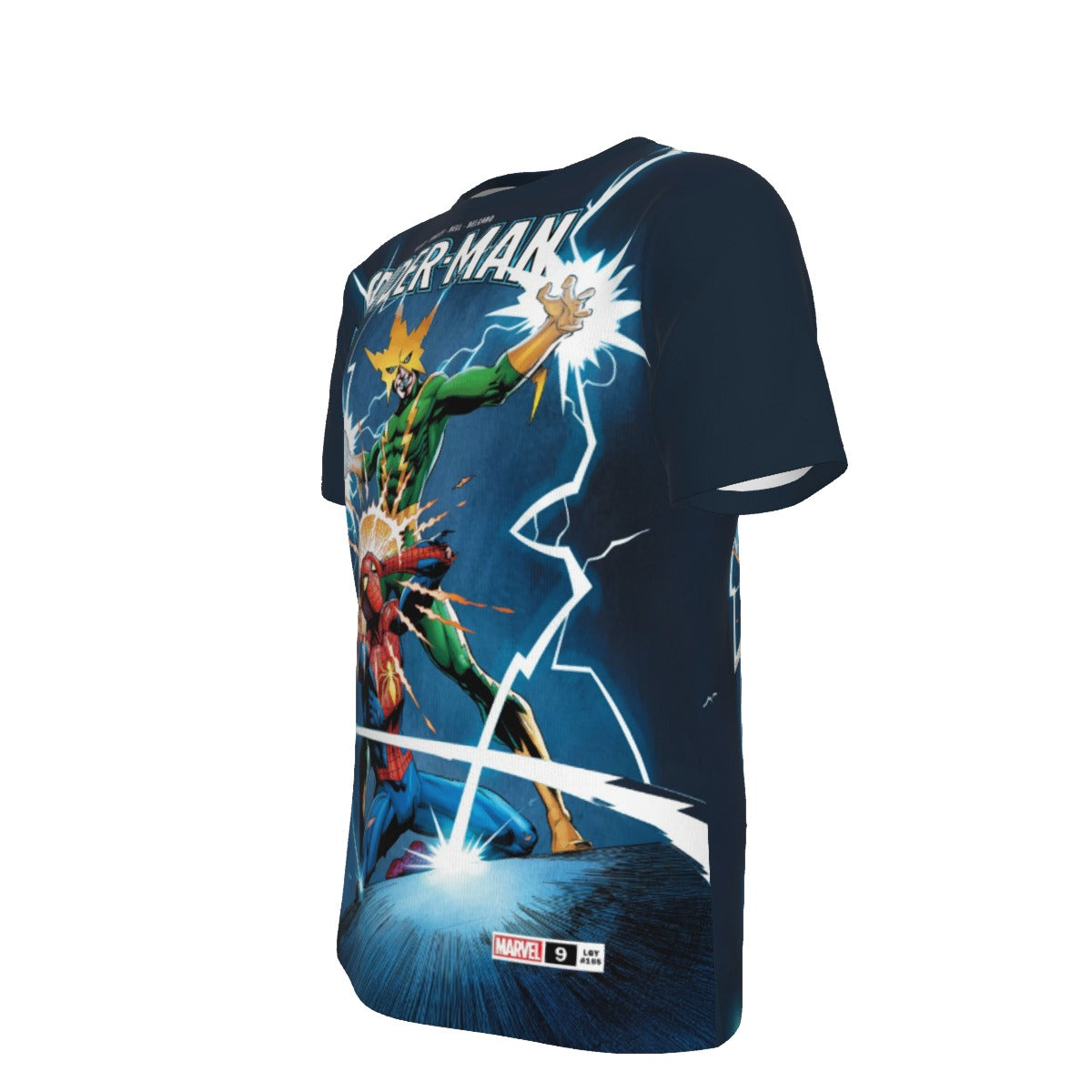 SPIDERMAN 9 V4 OVER PRINT SHIRT AND TANK TOP- ELECTRO