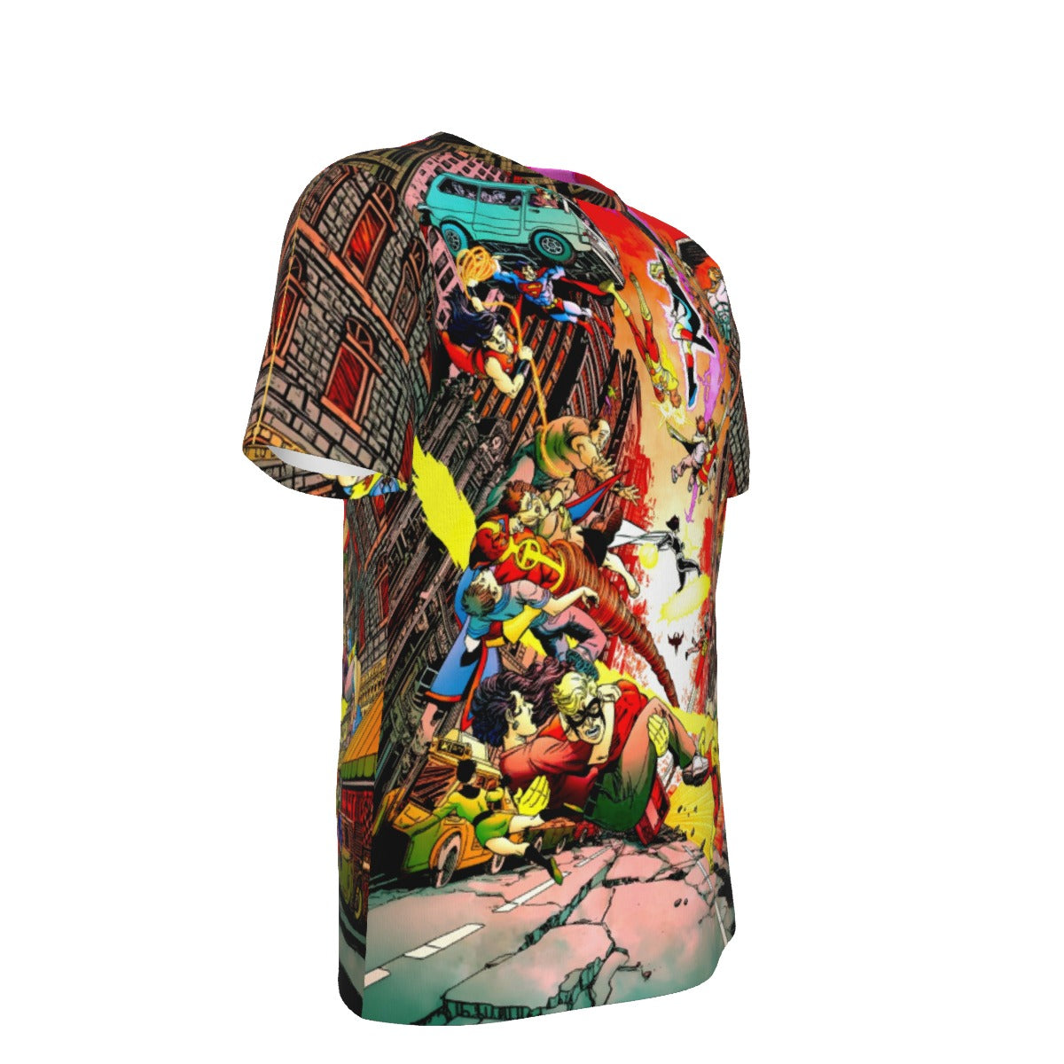 DC LEGACIES 5 PAGE All Over Print Shirt & Tank Top - GEORGE PEREZ ART