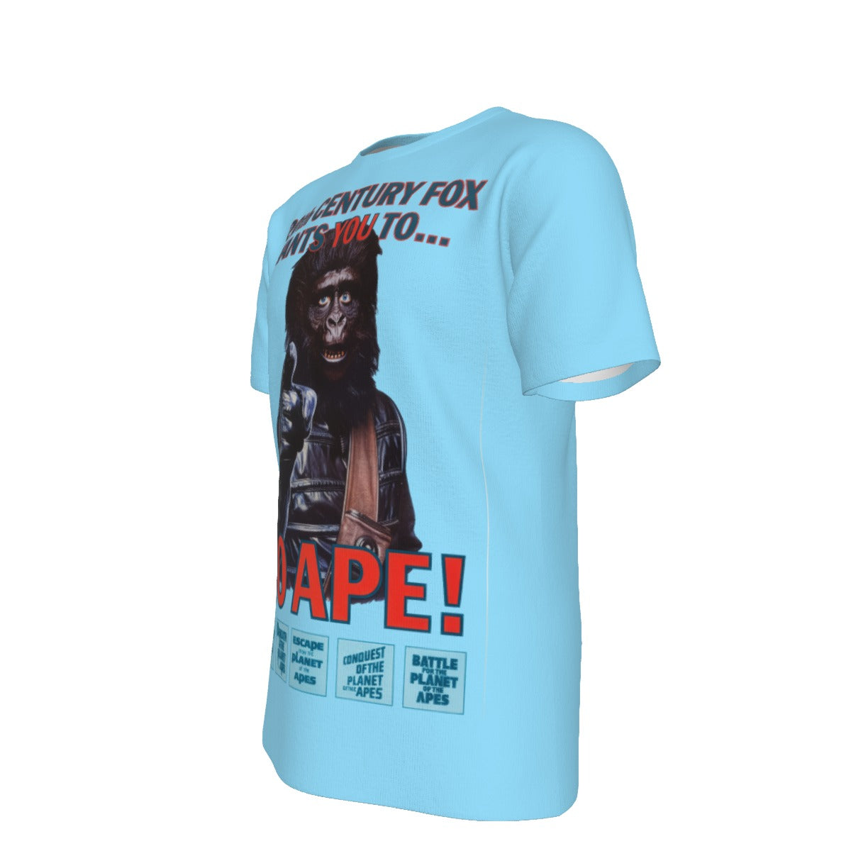 GO APE All Over Print Shirt & Tank Top -PLANET OF THE APES MOVIE POSTER