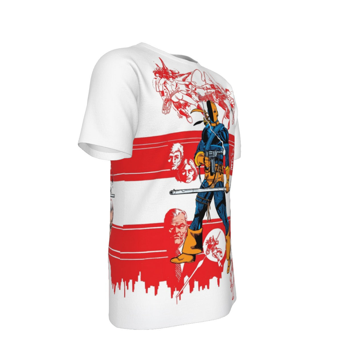 DEATHSTROKE THE TERMINATOR (WHOS WHO) All Over Print Shirt & Tank Top - GEORGE PEREZ ART