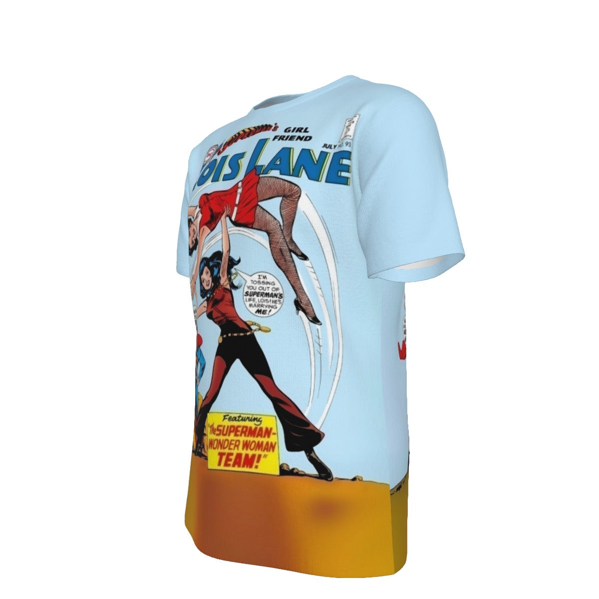 LOIS LANE 73 All Over Print Shirt & Tank Top  with WONDER WOMAN AND SUPERMAN